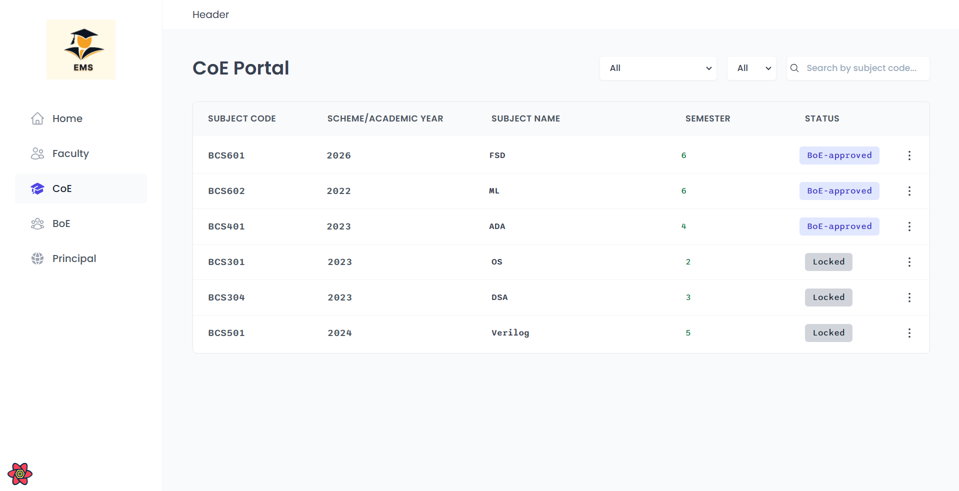 ExamSuite project screenshot