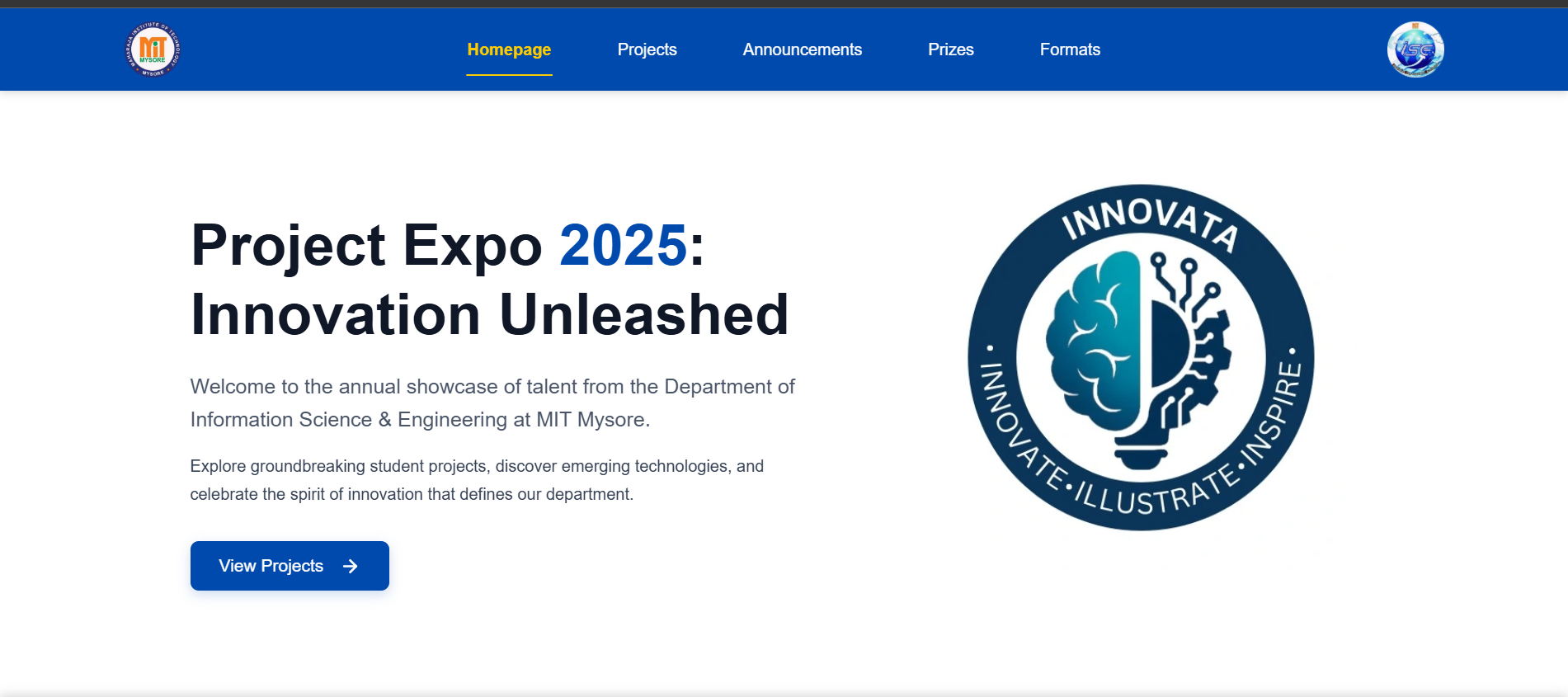 Innovata project screenshot